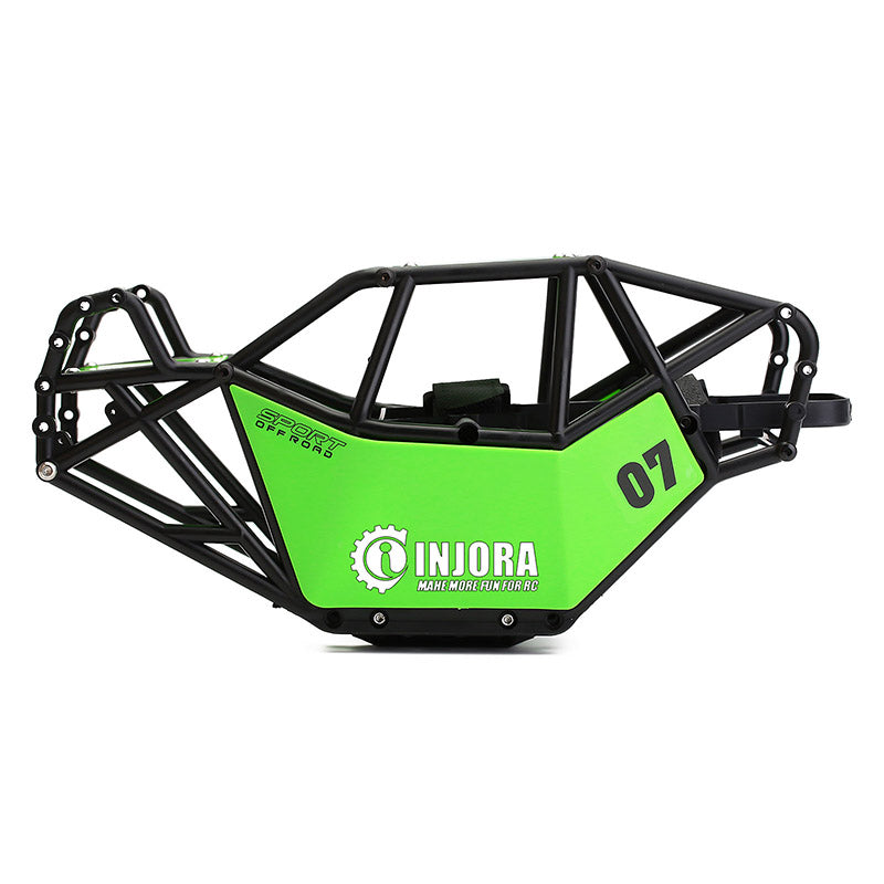 INJORA 310mm Wheelbase Nylon Rock Buggy Chassis Roll Cage for 1/10 RC Crawler 5 INJORA 310mm Wheelbase Nylon Rock Buggy Chassis Roll Cage for 1/10 RC Crawler