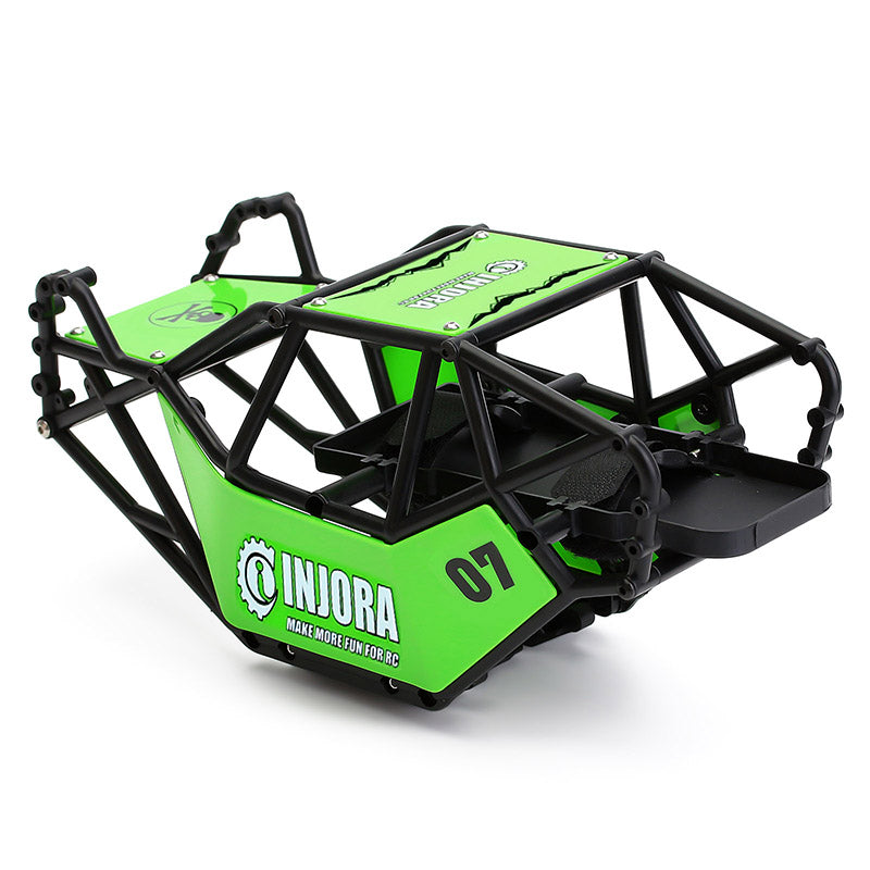 INJORA 310mm Wheelbase Nylon Rock Buggy Chassis Roll Cage for 1/10 RC Crawler 7 INJORA 310mm Wheelbase Nylon Rock Buggy Chassis Roll Cage for 1/10 RC Crawler