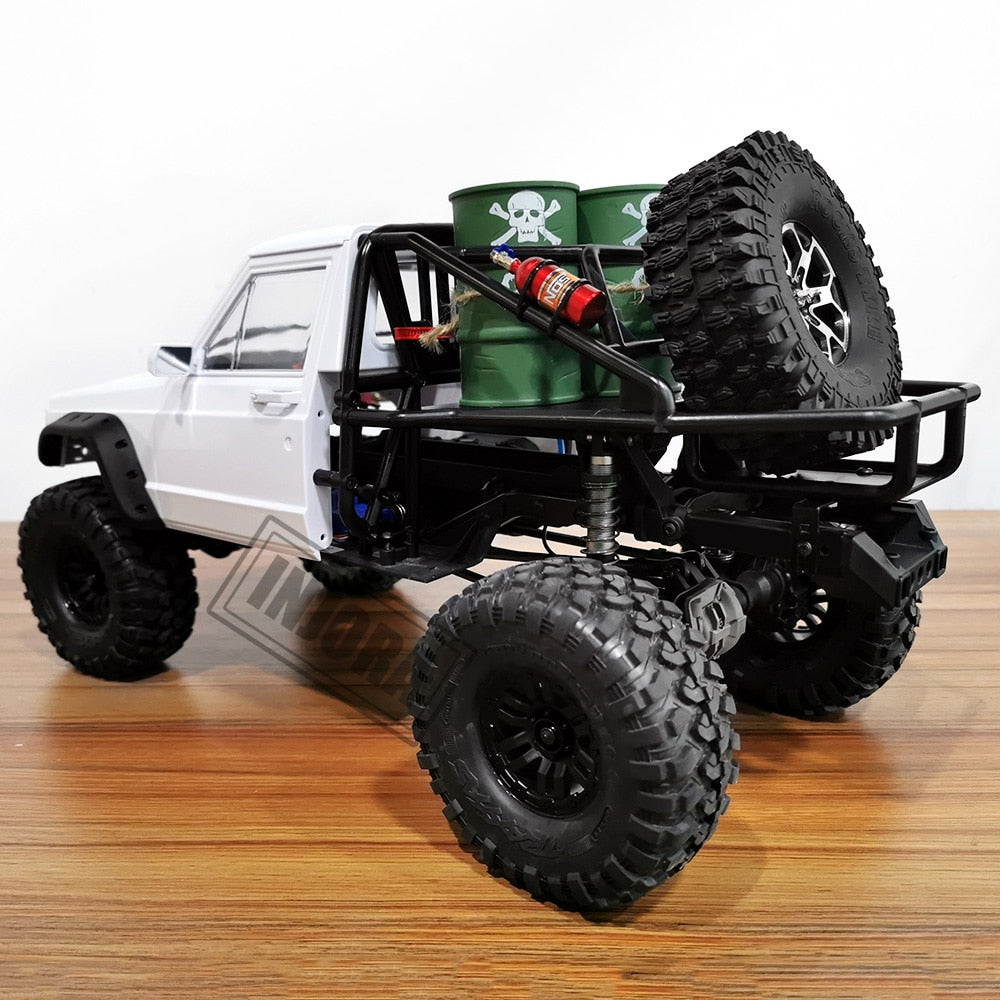 INJORA 313/324mm Wheelbase Jeep Cherokee Body Cab with Back-Half Cage 16 INJORA 313/324mm Wheelbase Jeep Cherokee Body Cab with Back-Half Cage