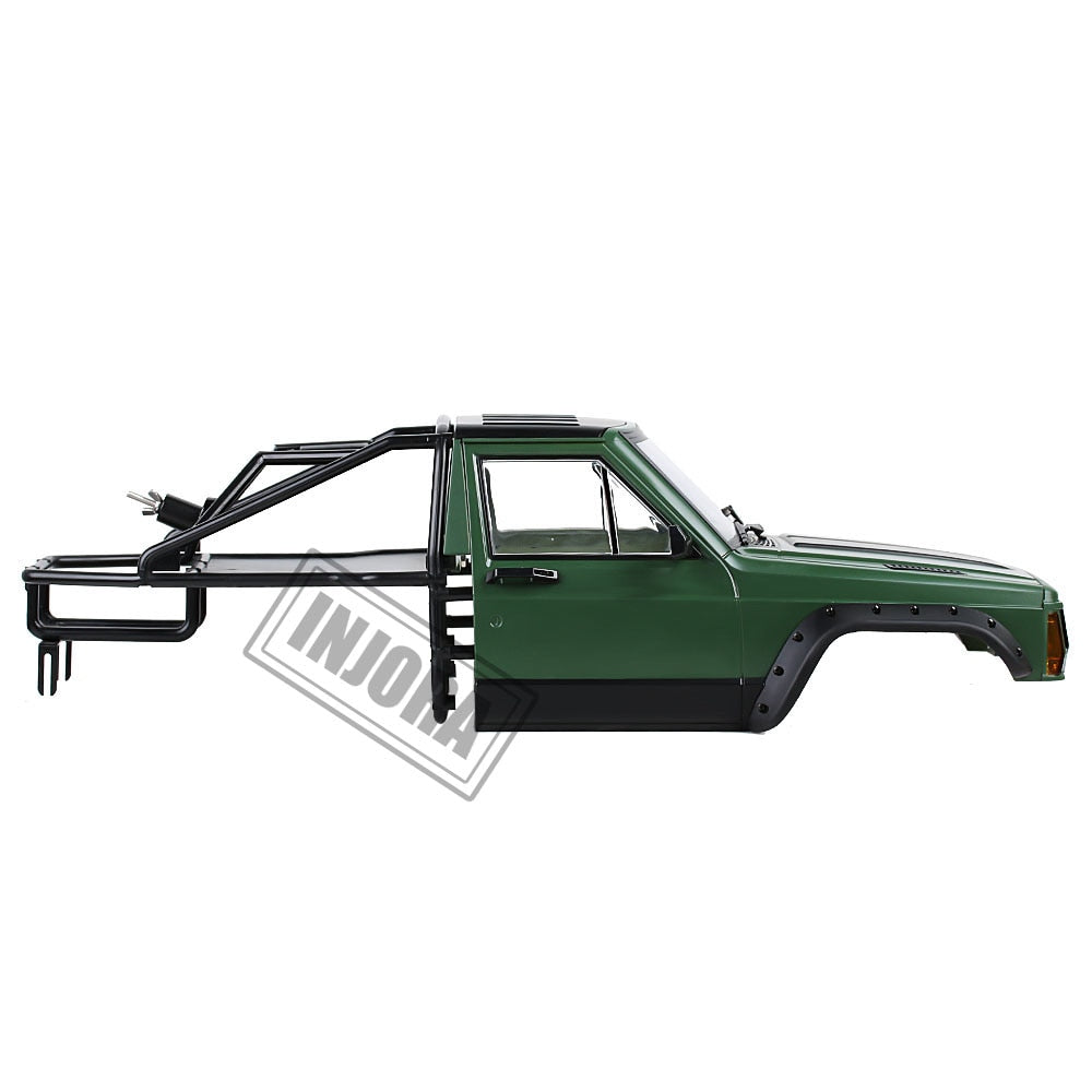INJORA 313/324mm Wheelbase Jeep Cherokee Body Cab with Back-Half Cage 19 INJORA 313/324mm Wheelbase Jeep Cherokee Body Cab with Back-Half Cage