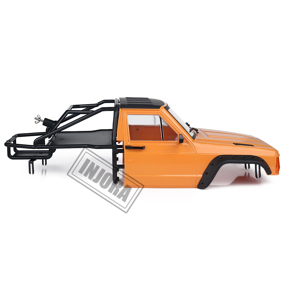 INJORA 313/324mm Wheelbase Jeep Cherokee Body Cab with Back-Half Cage 26 INJORA 313/324mm Wheelbase Jeep Cherokee Body Cab with Back-Half Cage