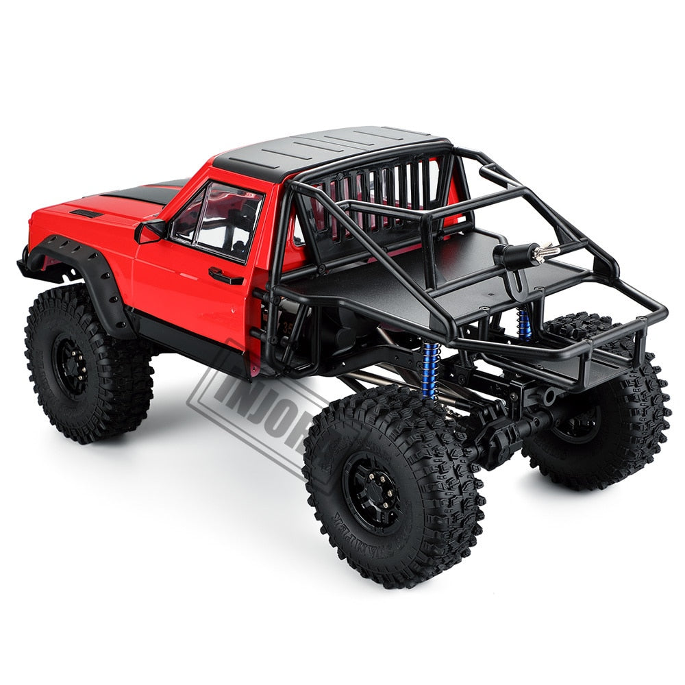INJORA 313/324mm Wheelbase Jeep Cherokee Body Cab with Back-Half Cage 28 INJORA 313/324mm Wheelbase Jeep Cherokee Body Cab with Back-Half Cage