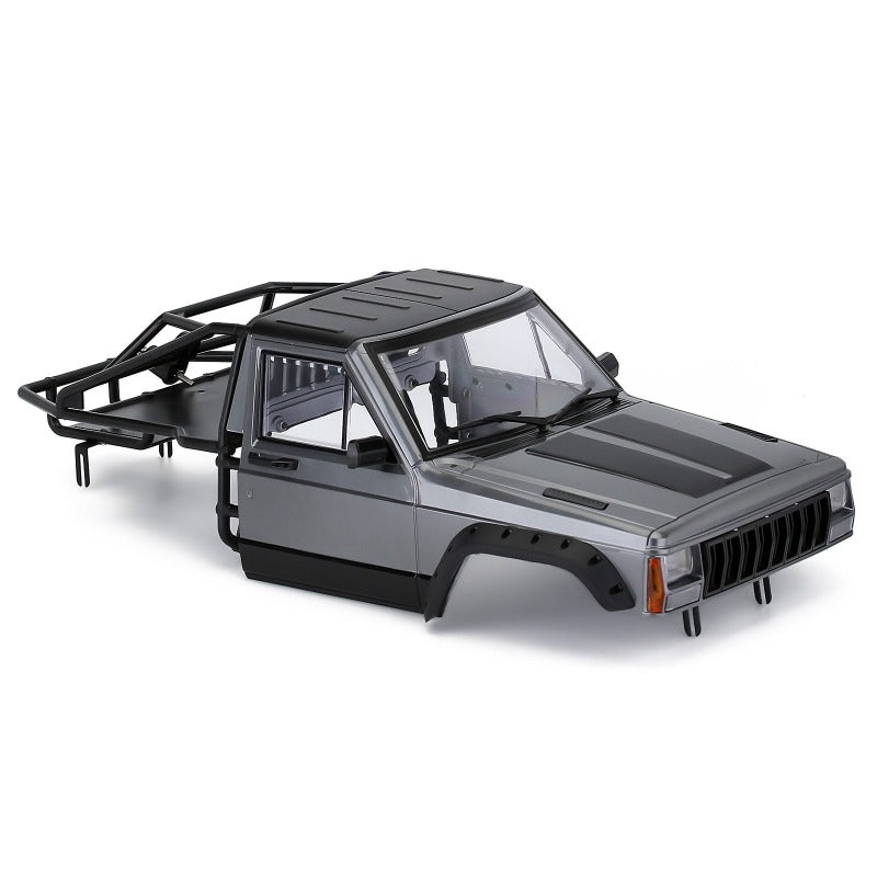 INJORA 313/324mm Wheelbase Jeep Cherokee Body Cab with Back-Half Cage 31 INJORA 313/324mm Wheelbase Jeep Cherokee Body Cab with Back-Half Cage