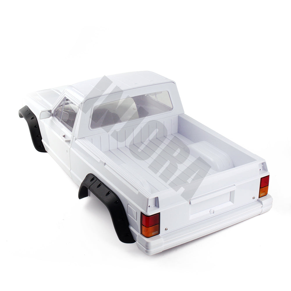 INJORA 313mm 12.3" Wheelbase Jeep Cherokee Pickup Truck Body Shell for Axial SCX10 & SCX10 II RedCat Gen8 4 INJORA 313mm 12.3" Wheelbase Jeep Cherokee Pickup Truck Body Shell for Axial SCX10 & SCX10 II RedCat Gen8