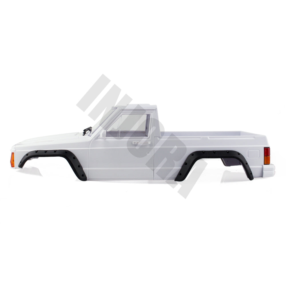 INJORA 313mm 12.3" Wheelbase Jeep Cherokee Pickup Truck Body Shell for Axial SCX10 & SCX10 II RedCat Gen8 5 INJORA 313mm 12.3" Wheelbase Jeep Cherokee Pickup Truck Body Shell for Axial SCX10 & SCX10 II RedCat Gen8