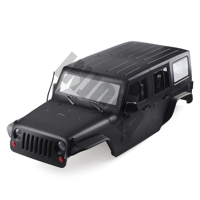 INJORA 313mm 12.3" Wheelbase Jeep Wrangler Unassembled Hard Top Body for Axial SCX10 & SCX10 II 90046 90047 17 INJORA 313mm 12.3" Wheelbase Jeep Wrangler Unassembled Hard Top Body for Axial SCX10 & SCX10 II 90046 90047