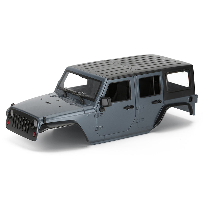 INJORA 313mm 12.3" Wheelbase Jeep Wrangler Unassembled Hard Top Body for Axial SCX10 & SCX10 II 90046 90047 18 INJORA 313mm 12.3" Wheelbase Jeep Wrangler Unassembled Hard Top Body for Axial SCX10 & SCX10 II 90046 90047