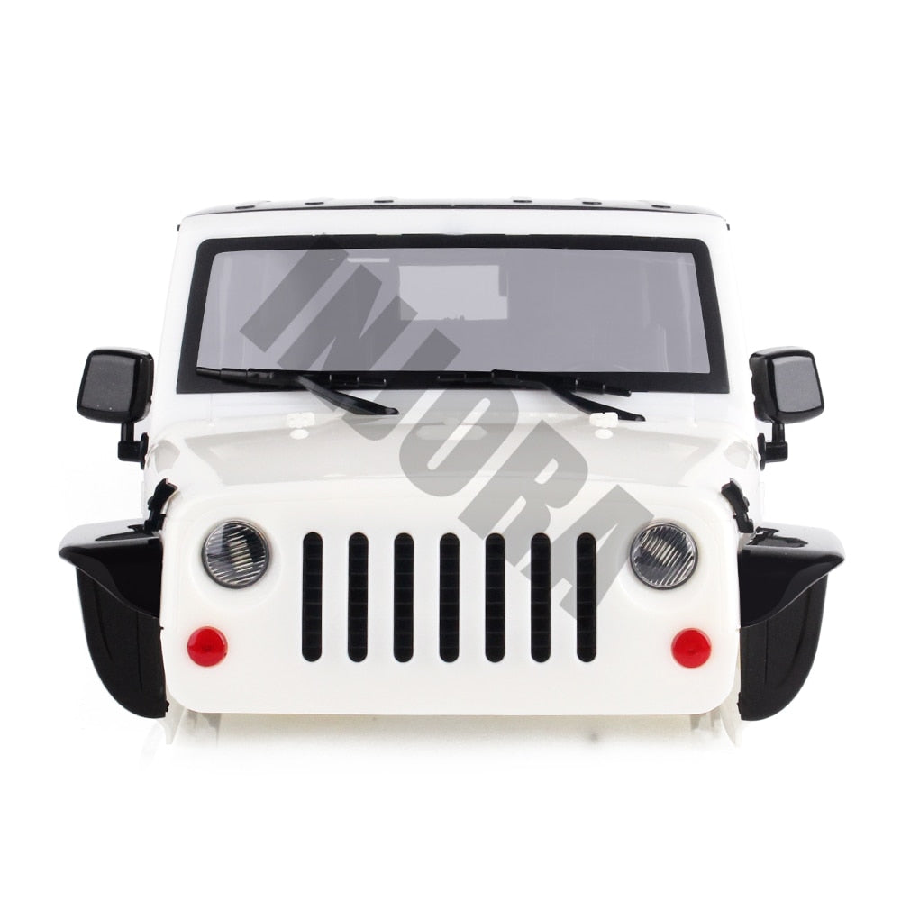 INJORA 313mm 12.3" Wheelbase Jeep Wrangler Unassembled Hard Top Body for Axial SCX10 & SCX10 II 90046 90047 5 INJORA 313mm 12.3" Wheelbase Jeep Wrangler Unassembled Hard Top Body for Axial SCX10 & SCX10 II 90046 90047