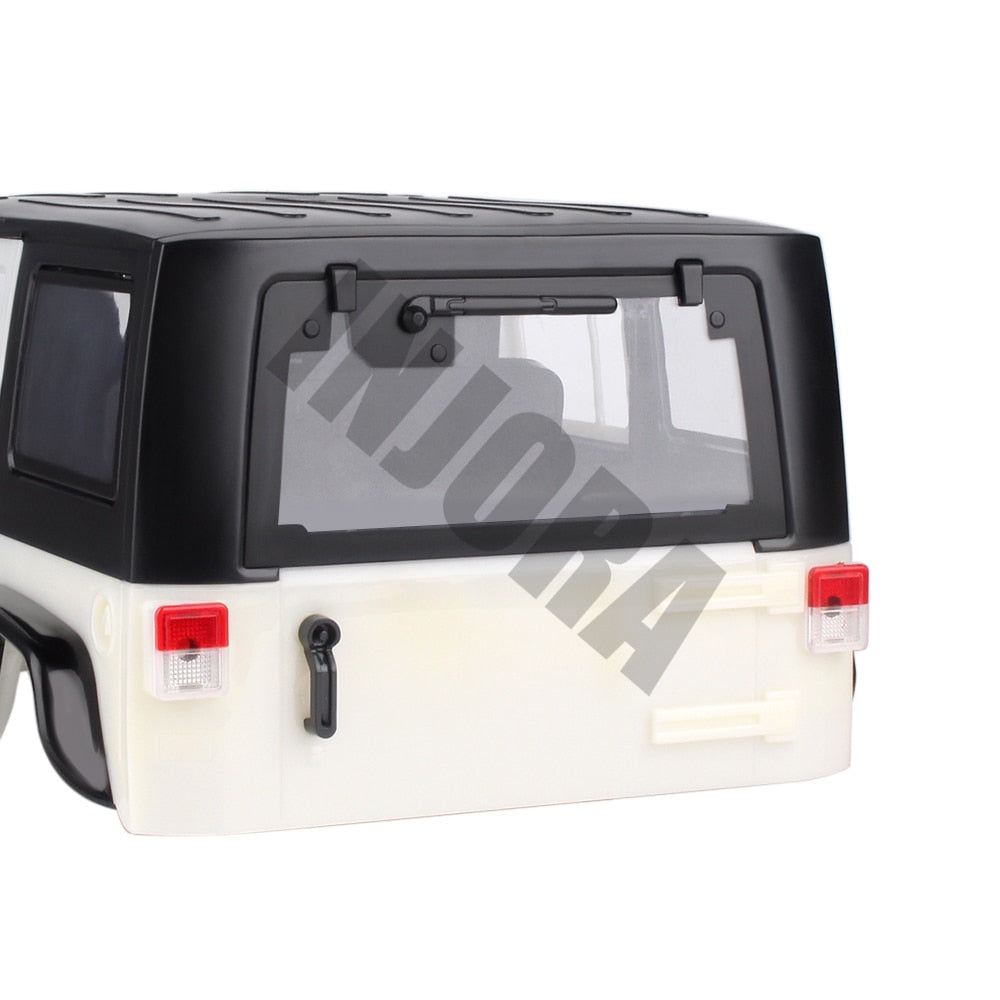 INJORA 313mm 12.3" Wheelbase Jeep Wrangler Unassembled Hard Top Body for Axial SCX10 & SCX10 II 90046 90047 7 INJORA 313mm 12.3" Wheelbase Jeep Wrangler Unassembled Hard Top Body for Axial SCX10 & SCX10 II 90046 90047