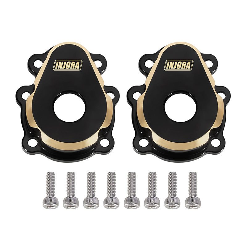 INJORA 31g/pcs Brass Outer Portal Housing Covers Counter Weight for 1/10 FMS FCX10 3 INJORA 31g/pcs Brass Outer Portal Housing Covers Counter Weight for 1/10 FMS FCX10