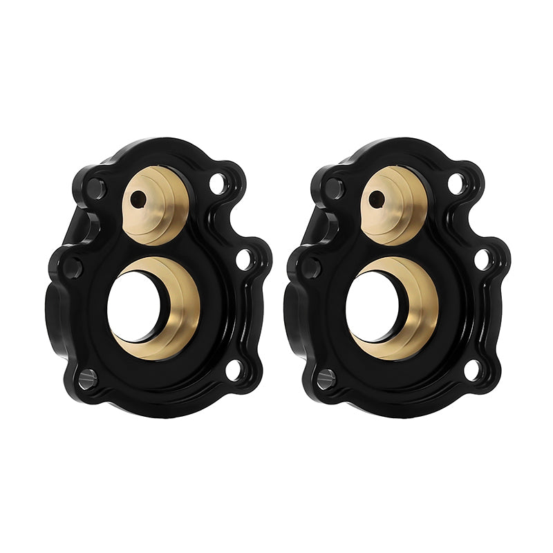 INJORA 31g/pcs Brass Outer Portal Housing Covers Counter Weight for 1/10 FMS FCX10 6 INJORA 31g/pcs Brass Outer Portal Housing Covers Counter Weight for 1/10 FMS FCX10