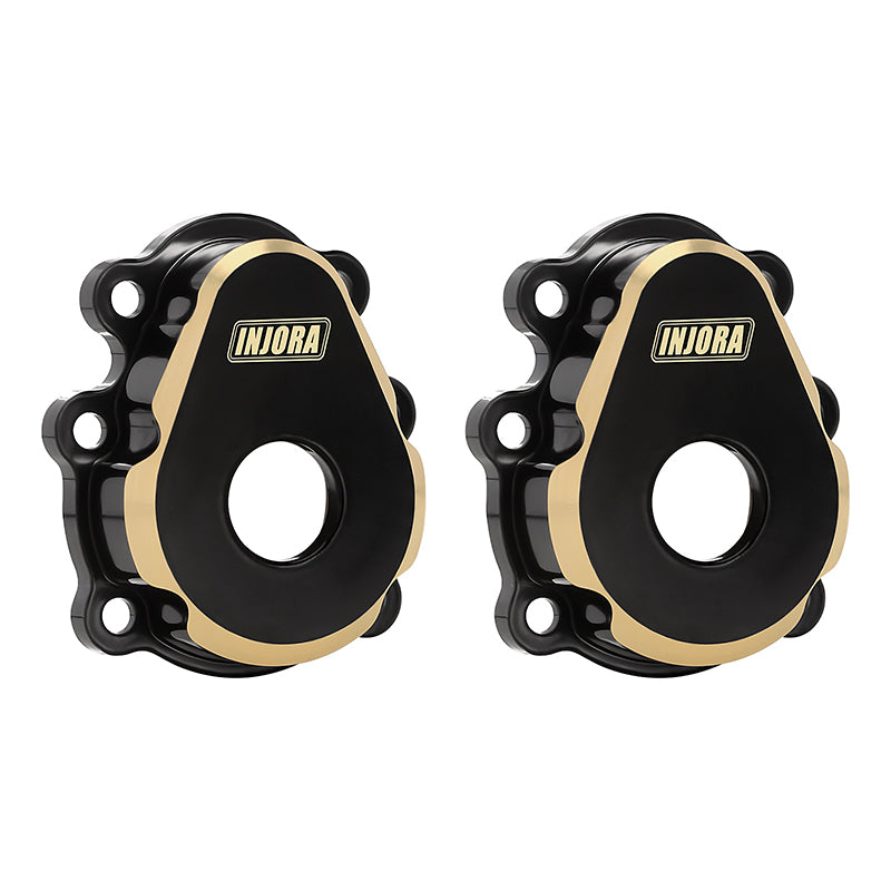 INJORA 31g/pcs Brass Outer Portal Housing Covers Counter Weight for 1/10 FMS FCX10 7 INJORA 31g/pcs Brass Outer Portal Housing Covers Counter Weight for 1/10 FMS FCX10