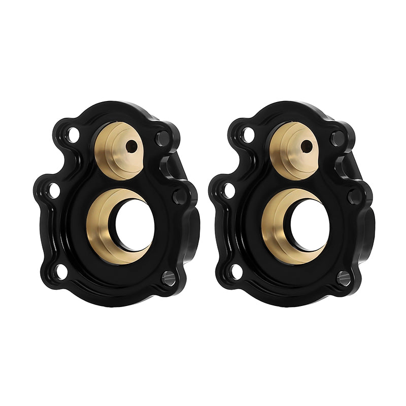 INJORA 31g/pcs Brass Outer Portal Housing Covers Counter Weight for 1/10 FMS FCX10 8 INJORA 31g/pcs Brass Outer Portal Housing Covers Counter Weight for 1/10 FMS FCX10