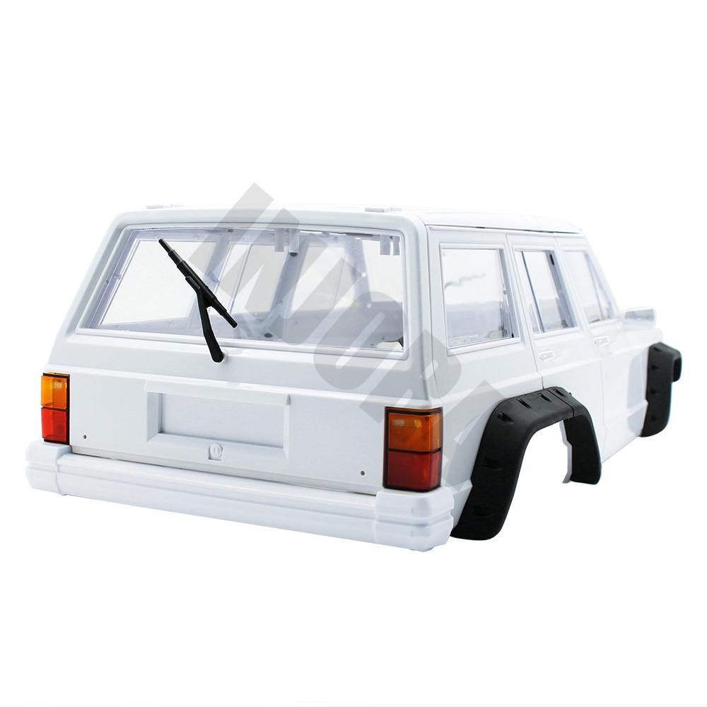 INJORA 324mm 12.8" Wheelbase Jeep Cherokee Hard Plastic Body Shell for Traxxas TRX-4 9 INJORA 324mm 12.8" Wheelbase Jeep Cherokee Hard Plastic Body Shell for Traxxas TRX-4