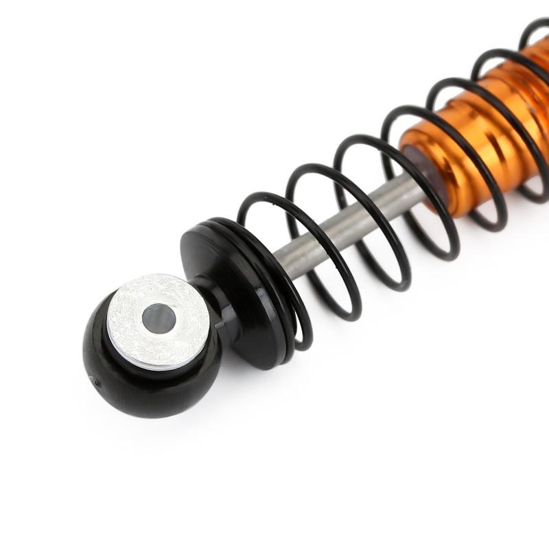 INJORA 32mm Aluminum Threaded Mini Shock Absorber Spring Damper for Axial SCX24 4 INJORA 32mm Aluminum Threaded Mini Shock Absorber Spring Damper for Axial SCX24