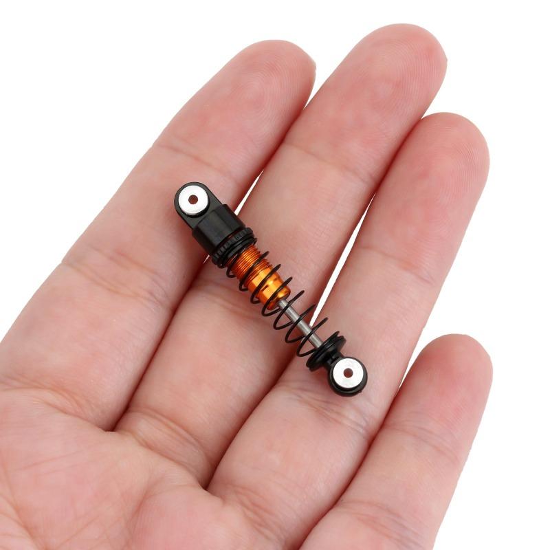 INJORA 32mm Aluminum Threaded Mini Shock Absorber Spring Damper for Axial SCX24 5 INJORA 32mm Aluminum Threaded Mini Shock Absorber Spring Damper for Axial SCX24