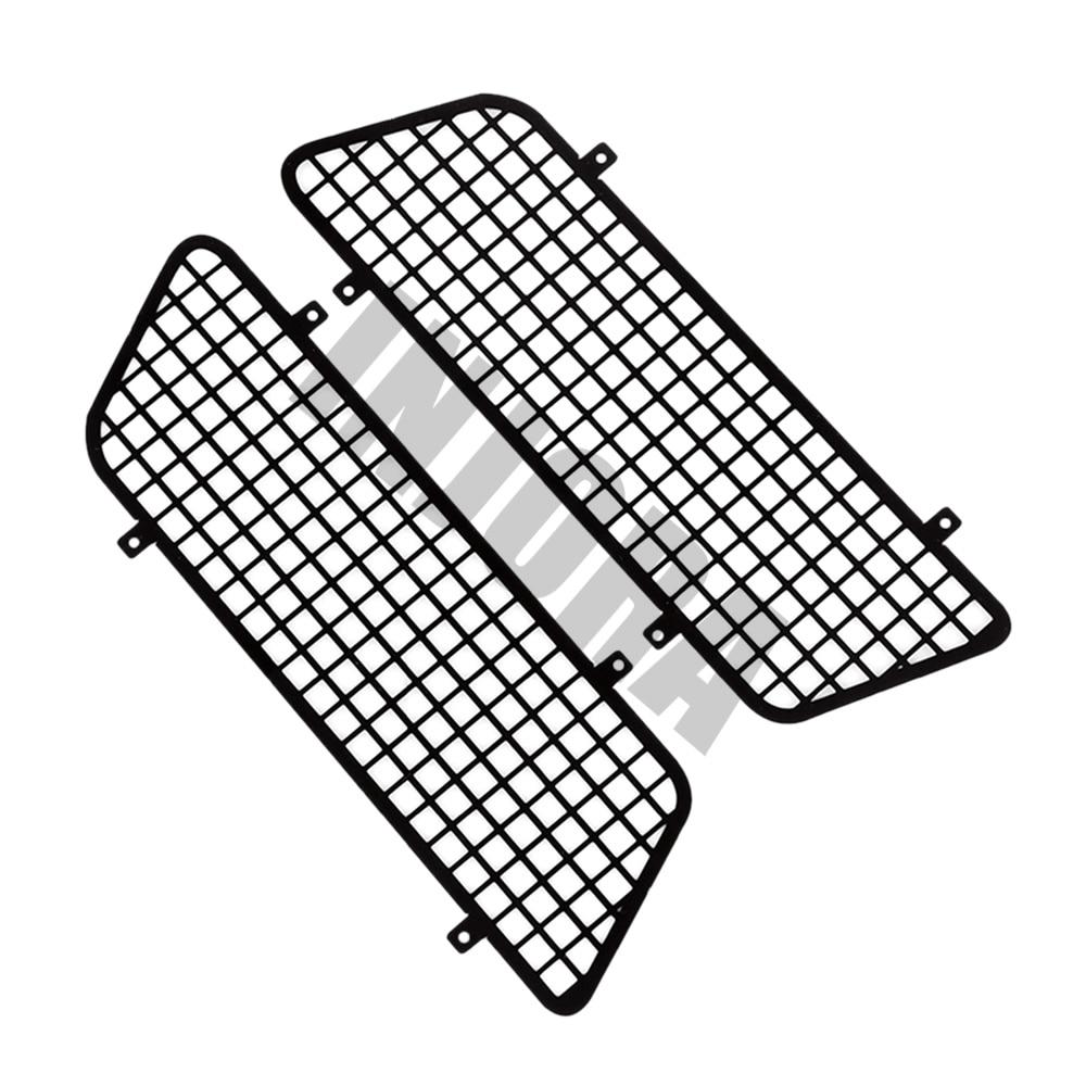 INJORA 3PCS Metal Window Mesh Protective Net with Logo for TRX-4 Bronco 82046-4 7 INJORA 3PCS Metal Window Mesh Protective Net with Logo for TRX-4 Bronco 82046-4