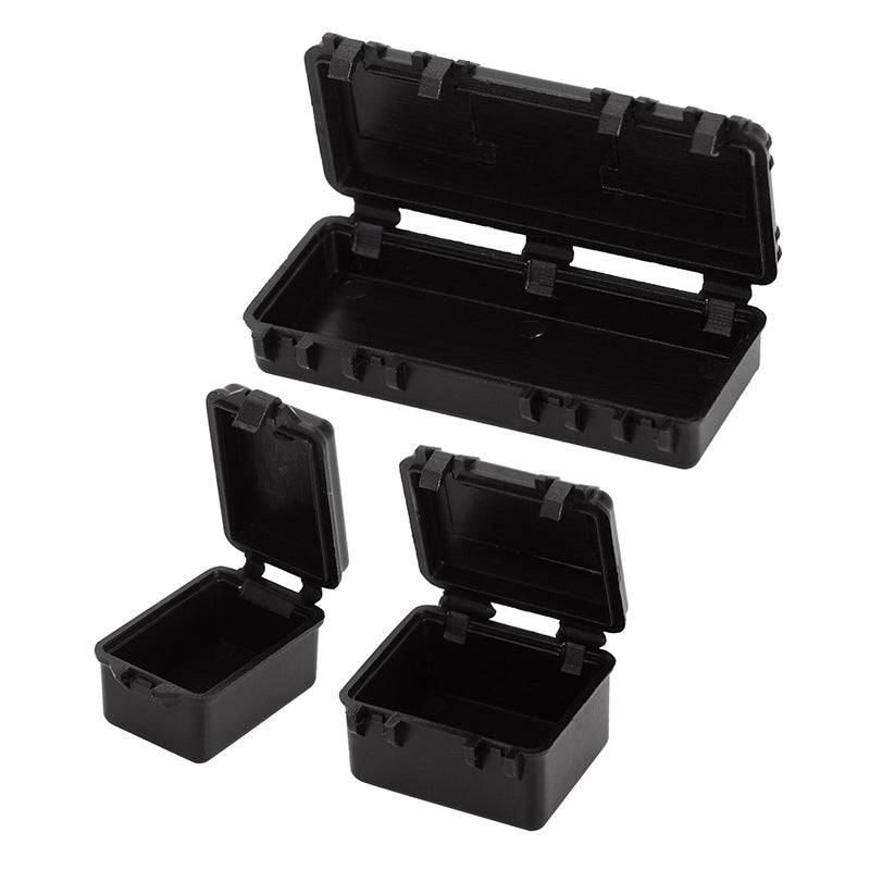 INJORA 3pcs Mini Storage Box Equipment Case Scale Accessory for 1/18 1/24 RC Crawler 11 INJORA 3pcs Mini Storage Box Equipment Case Scale Accessory for 1/18 1/24 RC Crawler