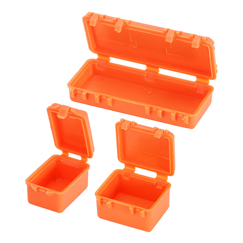 INJORA 3pcs Mini Storage Box Equipment Case Scale Accessory for 1/18 1/24 RC Crawler 30 INJORA 3pcs Mini Storage Box Equipment Case Scale Accessory for 1/18 1/24 RC Crawler