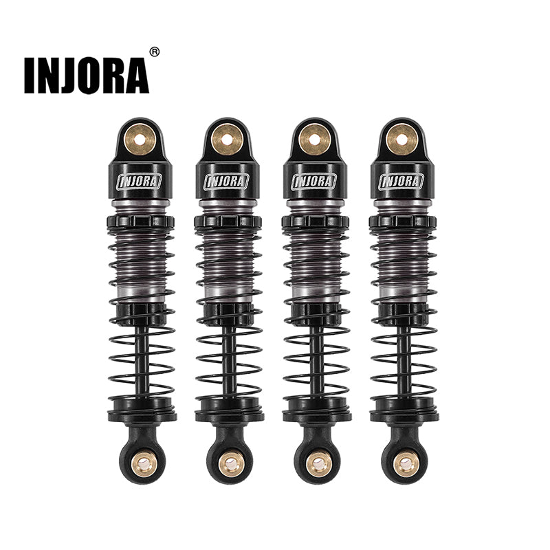 INJORA 40mm Big Bore Oil Shocks for 1/24 SCX24 FCX24M