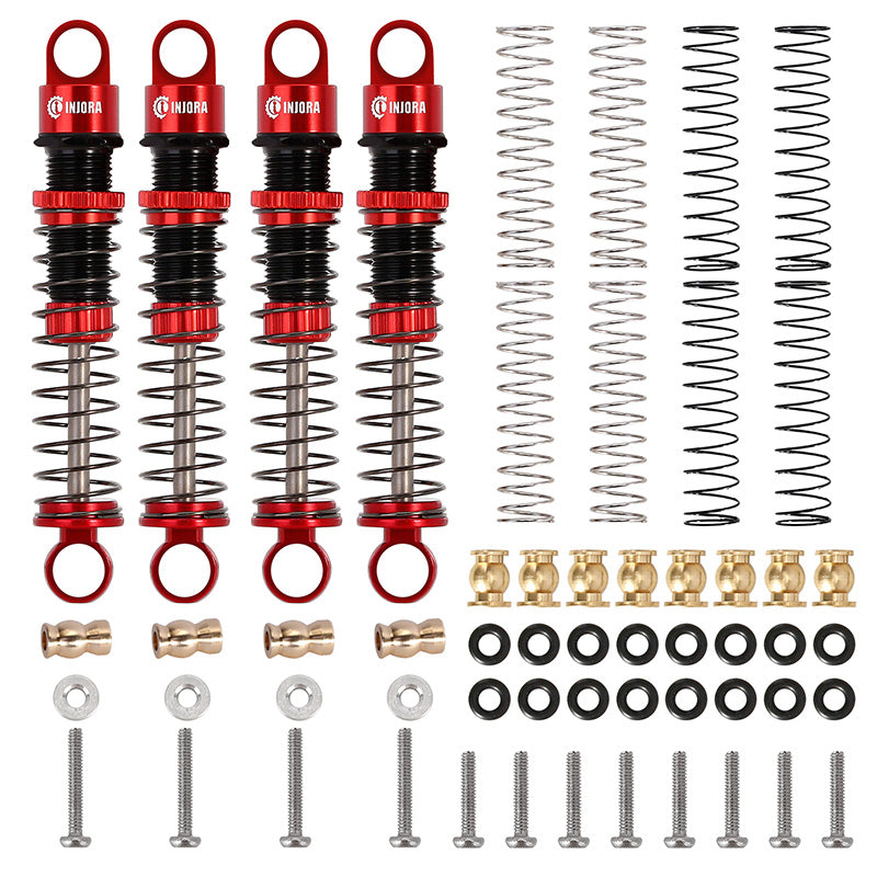 INJORA 45mm Aluminum Threaded Oil Shock Absorbers for FMS FCX24 FCX18 15 INJORA 45mm Aluminum Threaded Oil Shock Absorbers for FMS FCX24 FCX18