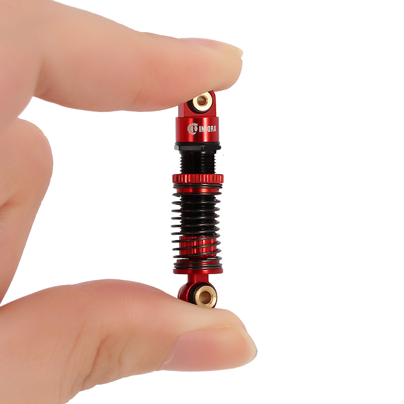 INJORA 45mm Aluminum Threaded Oil Shock Absorbers for FMS FCX24 FCX18 6 INJORA 45mm Aluminum Threaded Oil Shock Absorbers for FMS FCX24 FCX18