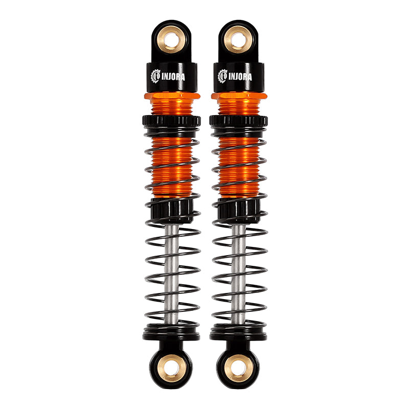INJORA 45mm Aluminum Threaded Oil Shock Absorbers for FMS FCX24 FCX18 10 INJORA 45mm Aluminum Threaded Oil Shock Absorbers for FMS FCX24 FCX18