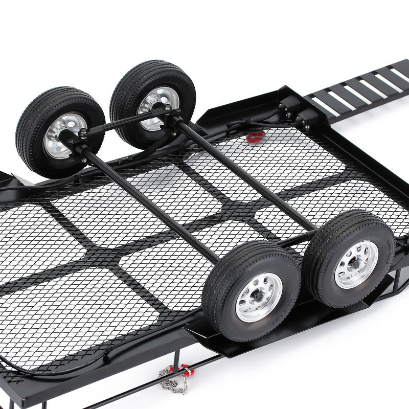 INJORA 465*290mm Metal Trailer for 1/10 RC Crawler 11 INJORA 465*290mm Metal Trailer for 1/10 RC Crawler
