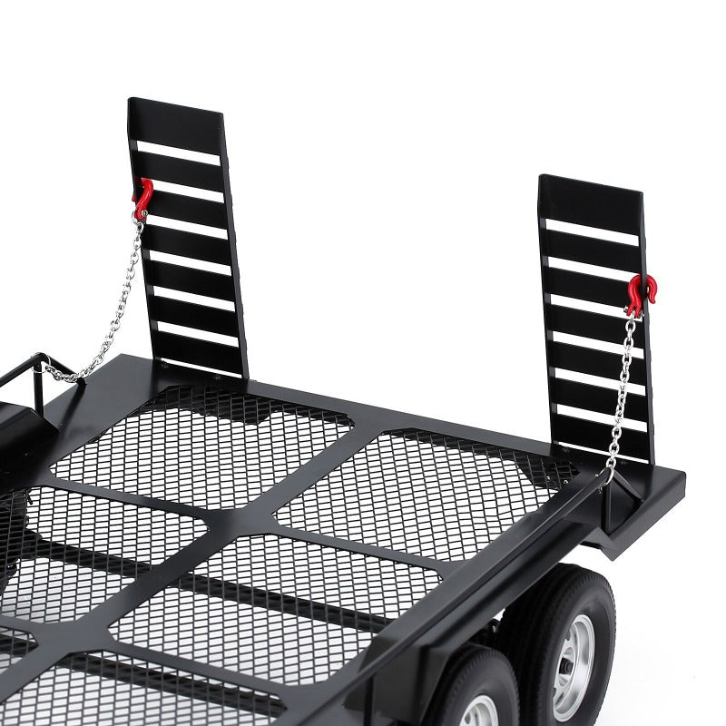 INJORA 465*290mm Metal Trailer for 1/10 RC Crawler 12 INJORA 465*290mm Metal Trailer for 1/10 RC Crawler