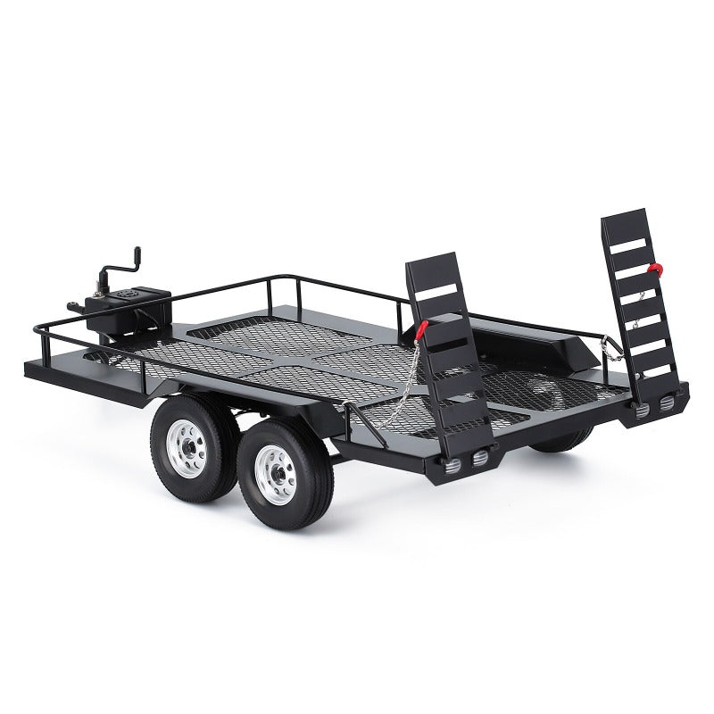 INJORA 465*290mm Metal Trailer for 1/10 RC Crawler 6 INJORA 465*290mm Metal Trailer for 1/10 RC Crawler