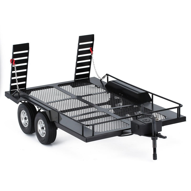 INJORA 465*290mm Metal Trailer for 1/10 RC Crawler 7 INJORA 465*290mm Metal Trailer for 1/10 RC Crawler