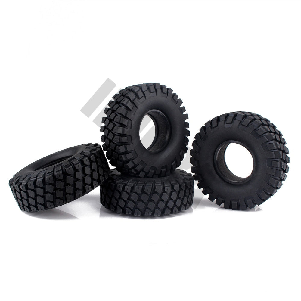 INJORA 4PCS 1.9" 114*39mm Rubber Rocks Tires for 1/10 RC Crawler 9 INJORA 4PCS 1.9" 114*39mm Rubber Rocks Tires for 1/10 RC Crawler