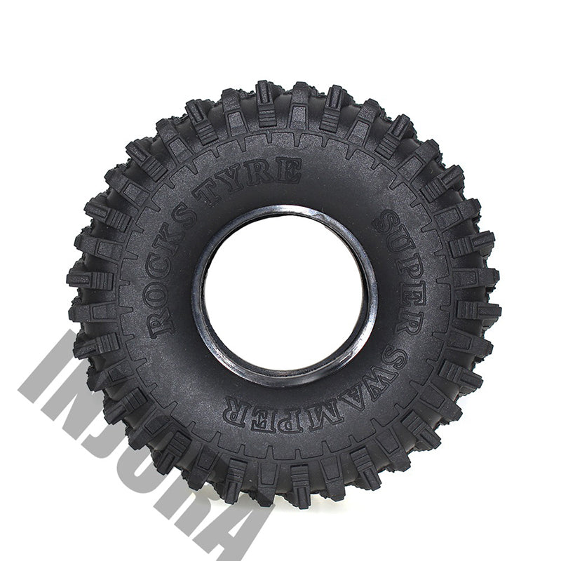 INJORA 4PCS 1.9" 120*42mm Rubber Tires Tyres for 1/10 RC Crawler 6 INJORA 4PCS 1.9" 120*42mm Rubber Tires Tyres for 1/10 RC Crawler