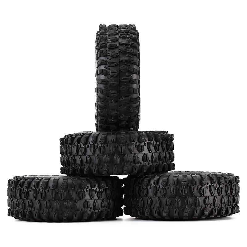 INJORA 4PCS 1.9" 120*42mm Rubber Tires Tyres for 1/10 RC Crawler 7 INJORA 4PCS 1.9" 120*42mm Rubber Tires Tyres for 1/10 RC Crawler