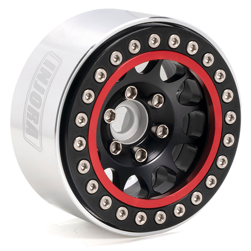 INJORA 4PCS 1.9" Beadlock Wheel Rim Hub CNC Aluminum for 1/10 RC Crawlers 3 INJORA 4PCS 1.9" Beadlock Wheel Rim Hub CNC Aluminum for 1/10 RC Crawlers