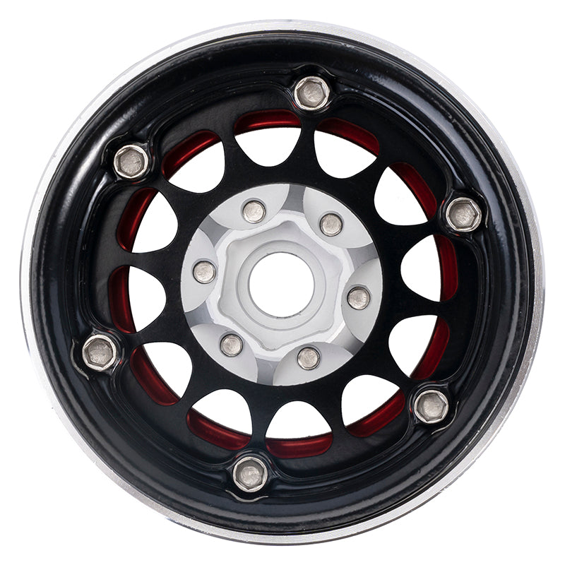 INJORA 4PCS 1.9" Beadlock Wheel Rim Hub CNC Aluminum for 1/10 RC Crawlers 6 INJORA 4PCS 1.9" Beadlock Wheel Rim Hub CNC Aluminum for 1/10 RC Crawlers
