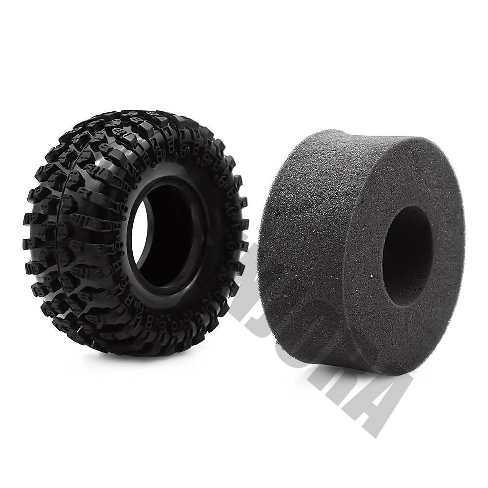 INJORA 4PCS 2.2" 128*54mm Rubber Tires for 1/10 RC Crawler 3 INJORA 4PCS 2.2" 128*54mm Rubber Tires for 1/10 RC Crawler