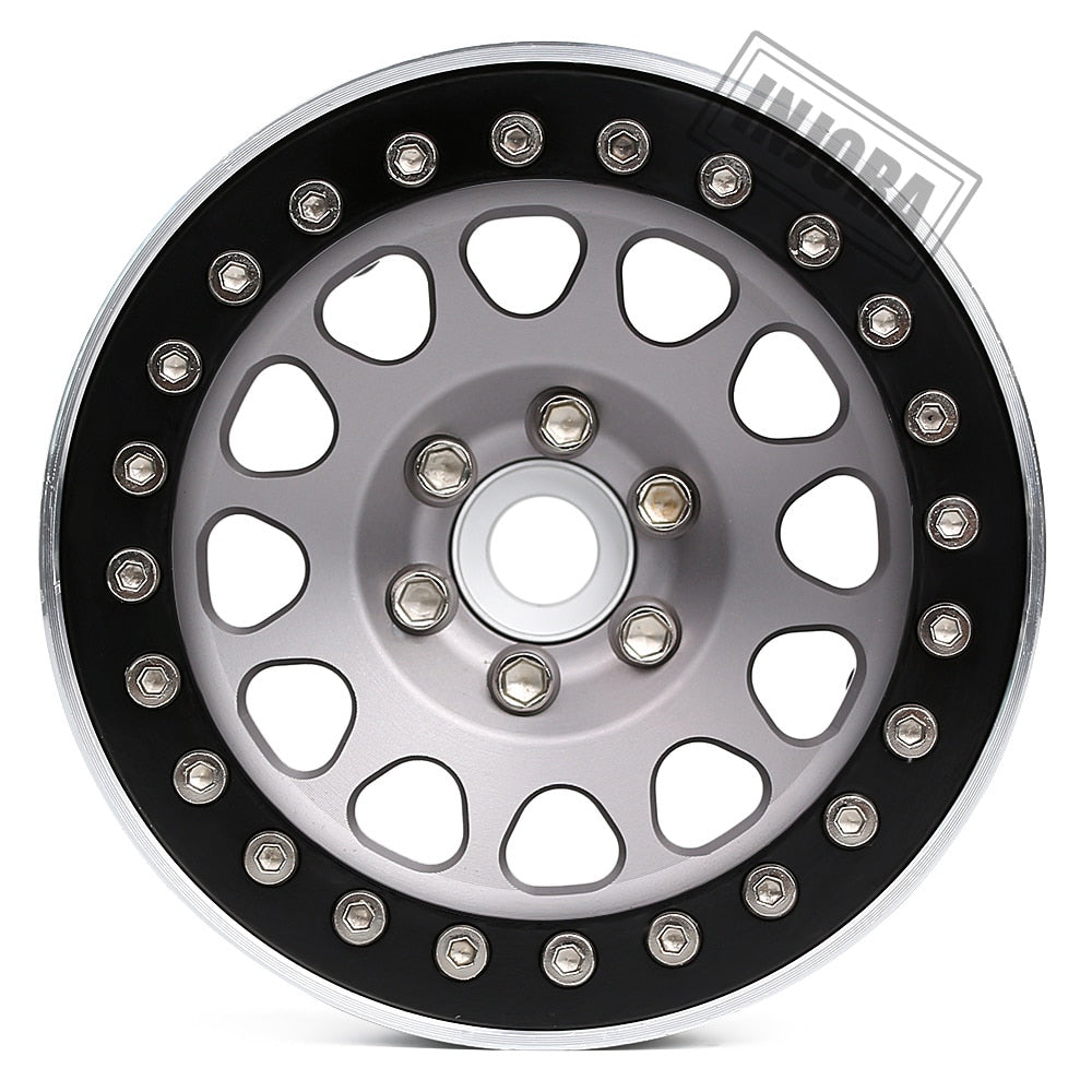 INJORA 4PCS 2.2" Aluminum Beadlock Wheel Rims for 1/10 RC Crawler 11 INJORA 4PCS 2.2" Aluminum Beadlock Wheel Rims for 1/10 RC Crawler