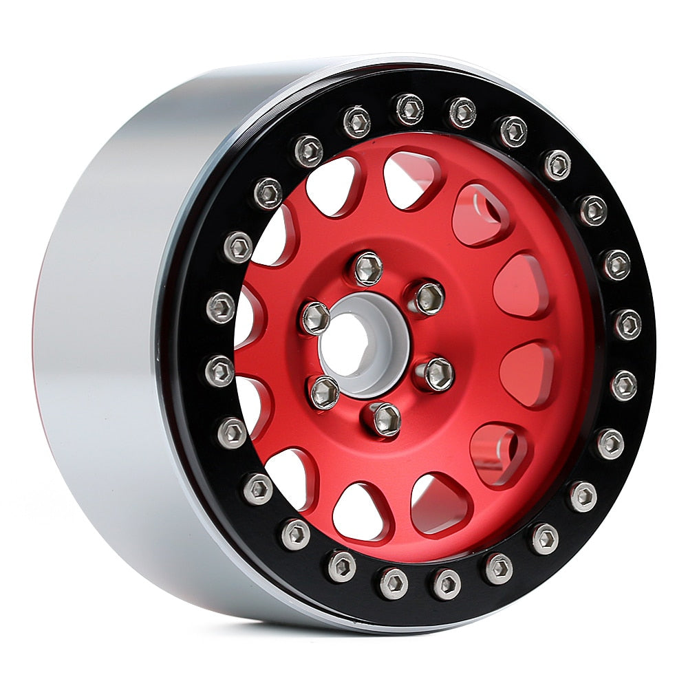 INJORA 4PCS 2.2" Aluminum Beadlock Wheel Rims for 1/10 RC Crawler 15 INJORA 4PCS 2.2" Aluminum Beadlock Wheel Rims for 1/10 RC Crawler
