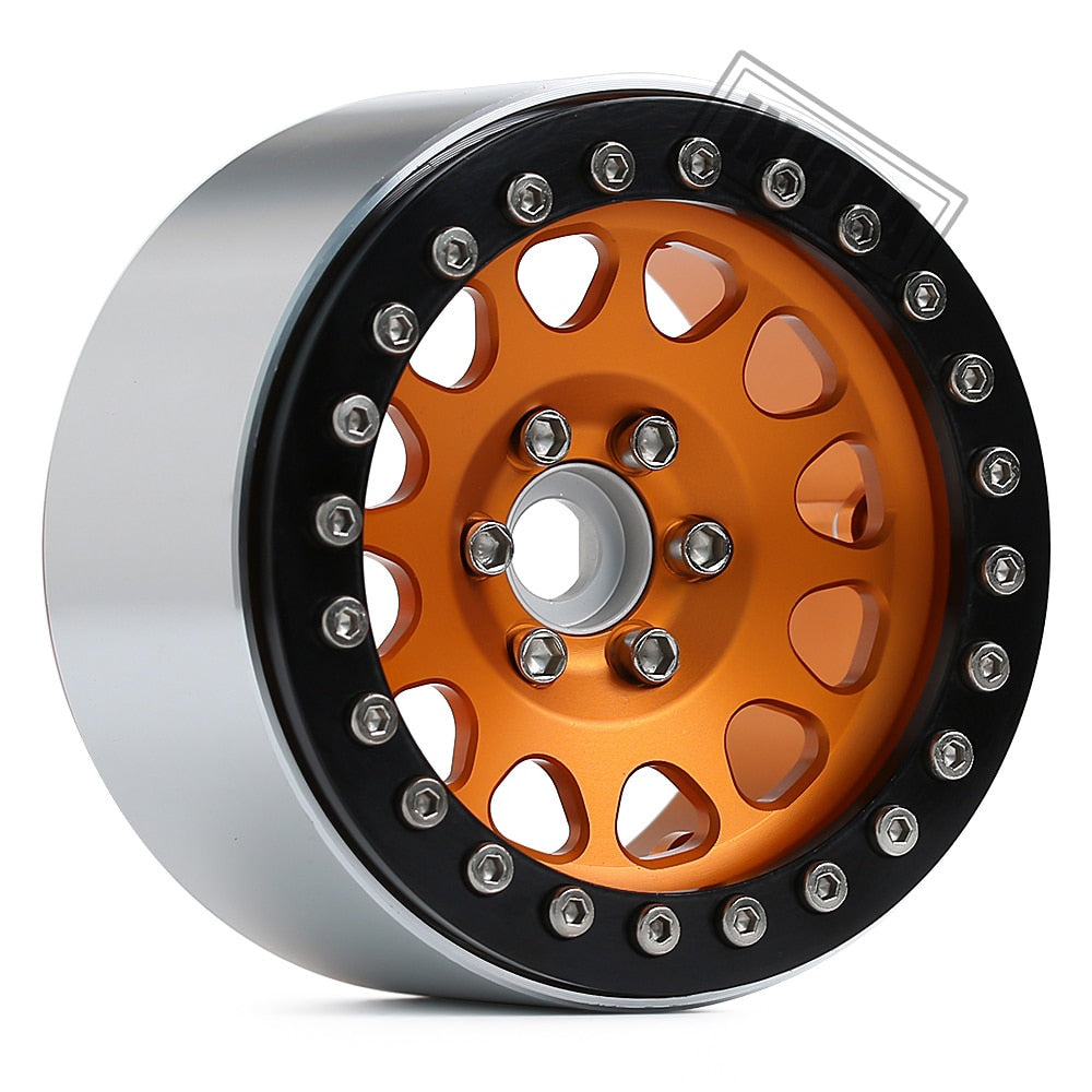 INJORA 4PCS 2.2" Aluminum Beadlock Wheel Rims for 1/10 RC Crawler 3 INJORA 4PCS 2.2" Aluminum Beadlock Wheel Rims for 1/10 RC Crawler