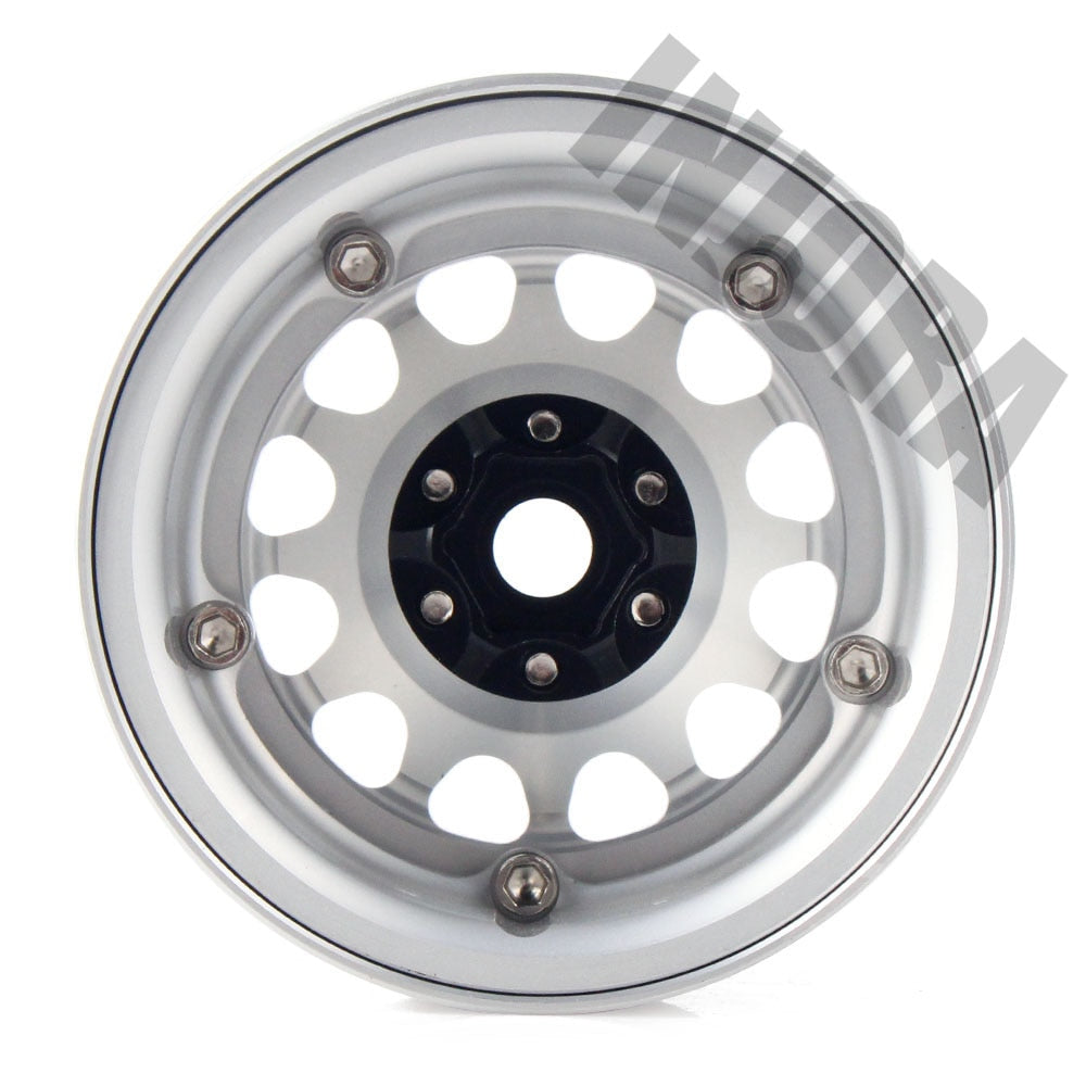 INJORA 4PCS 2.2" Aluminum Beadlock Wheel Rims for 1/10 RC Crawler 23 INJORA 4PCS 2.2" Aluminum Beadlock Wheel Rims for 1/10 RC Crawler