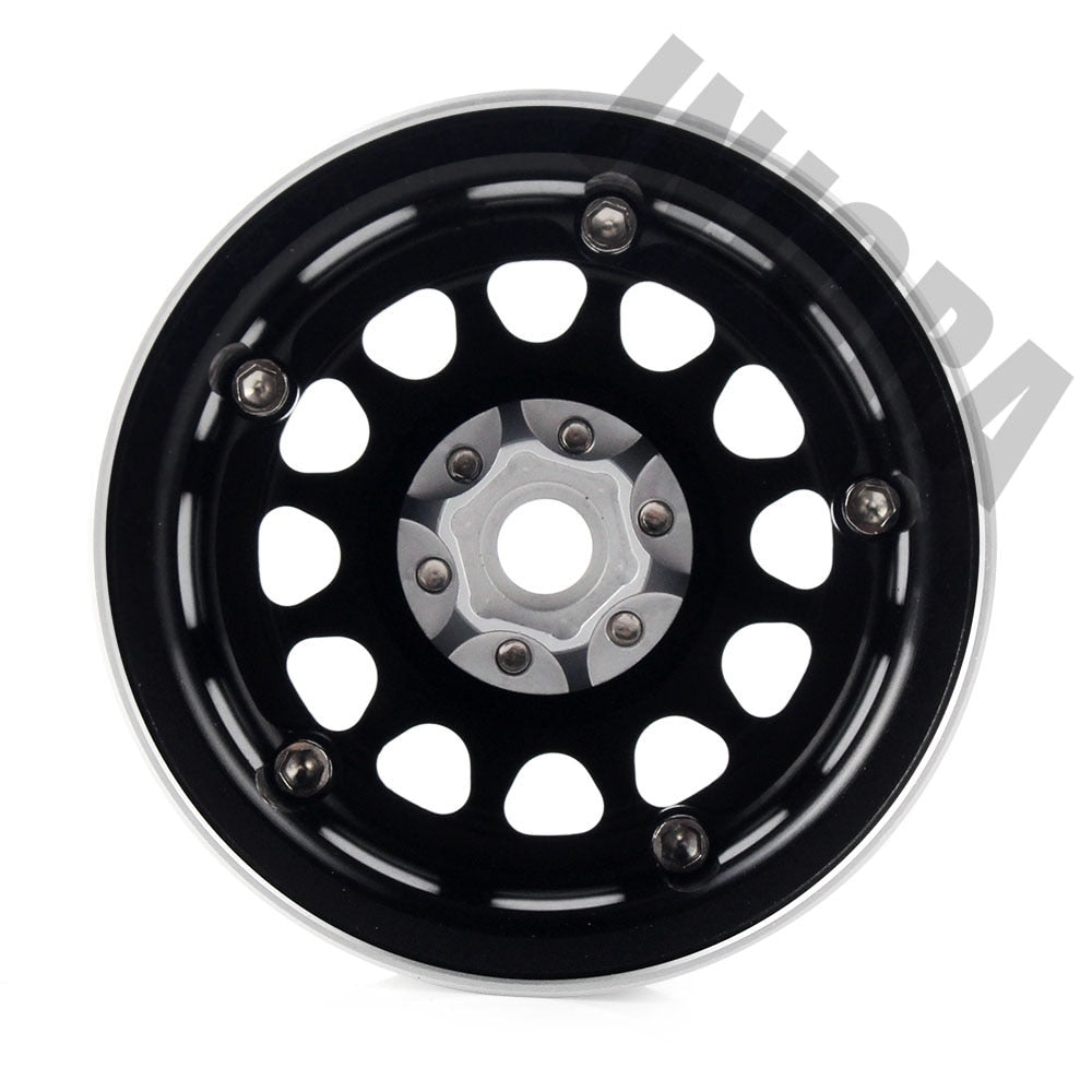 INJORA 4PCS 2.2" Aluminum Beadlock Wheel Rims for 1/10 RC Crawler 29 INJORA 4PCS 2.2" Aluminum Beadlock Wheel Rims for 1/10 RC Crawler