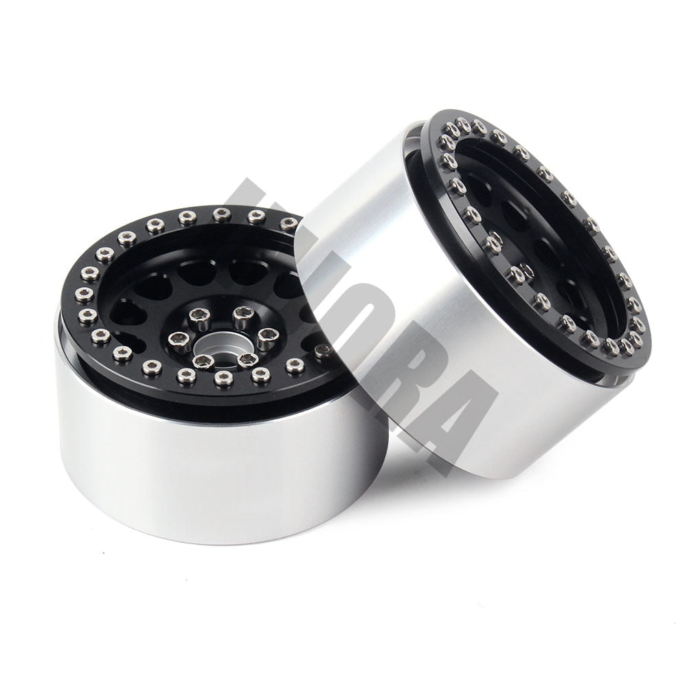 INJORA 4PCS 2.2" Aluminum Beadlock Wheel Rims for 1/10 RC Crawler 30 INJORA 4PCS 2.2" Aluminum Beadlock Wheel Rims for 1/10 RC Crawler