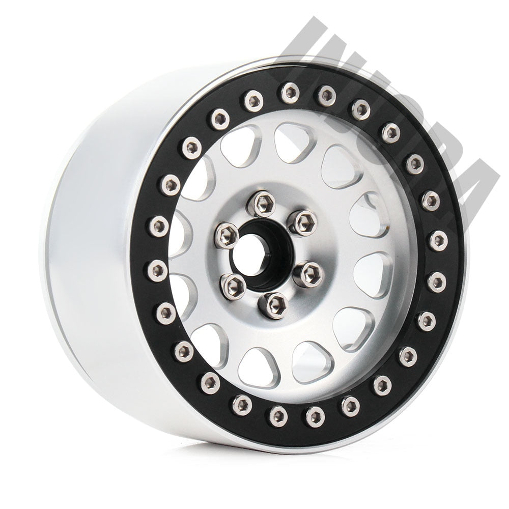 INJORA 4PCS 2.2" Aluminum Beadlock Wheel Rims for 1/10 RC Crawler 32 INJORA 4PCS 2.2" Aluminum Beadlock Wheel Rims for 1/10 RC Crawler