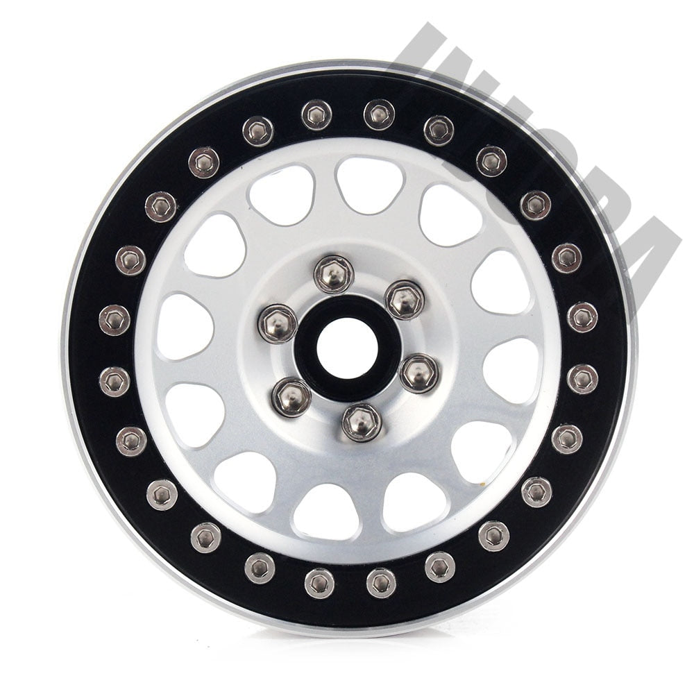 INJORA 4PCS 2.2" Aluminum Beadlock Wheel Rims for 1/10 RC Crawler 34 INJORA 4PCS 2.2" Aluminum Beadlock Wheel Rims for 1/10 RC Crawler