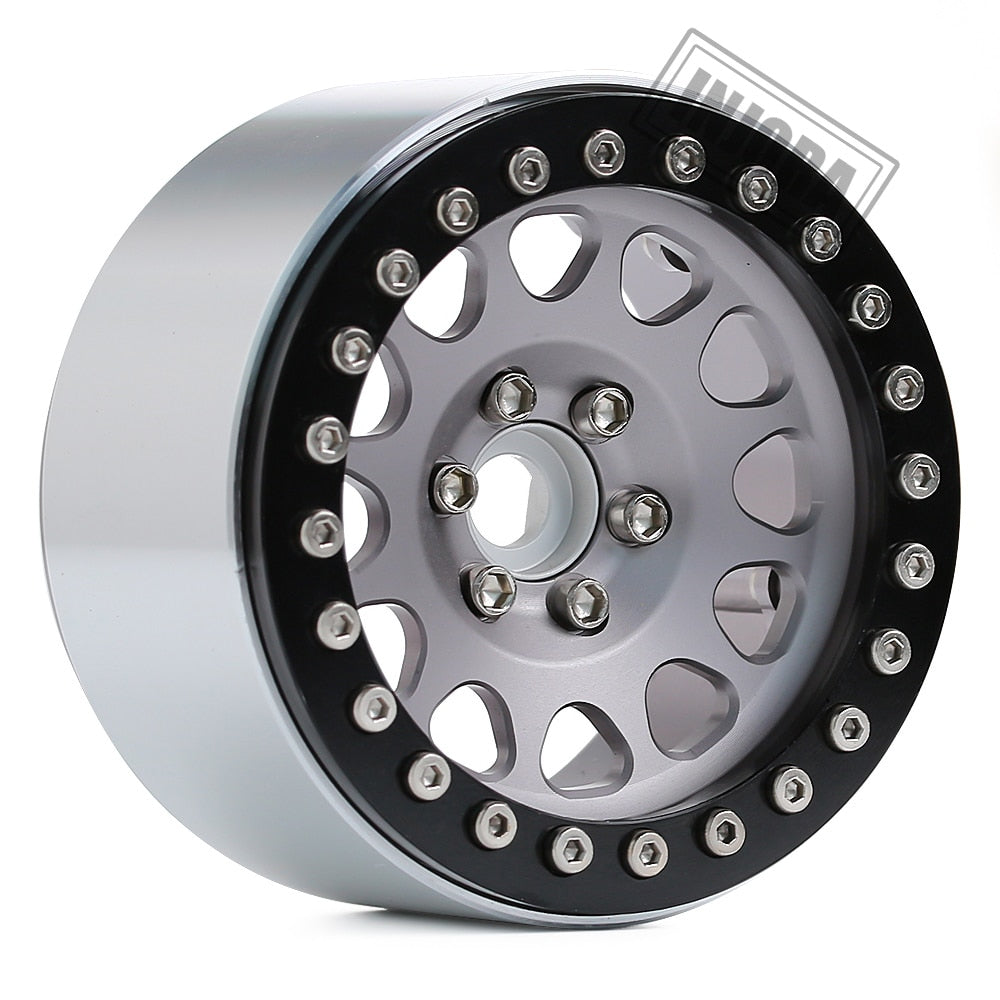 INJORA 4PCS 2.2" Aluminum Beadlock Wheel Rims for 1/10 RC Crawler 9 INJORA 4PCS 2.2" Aluminum Beadlock Wheel Rims for 1/10 RC Crawler