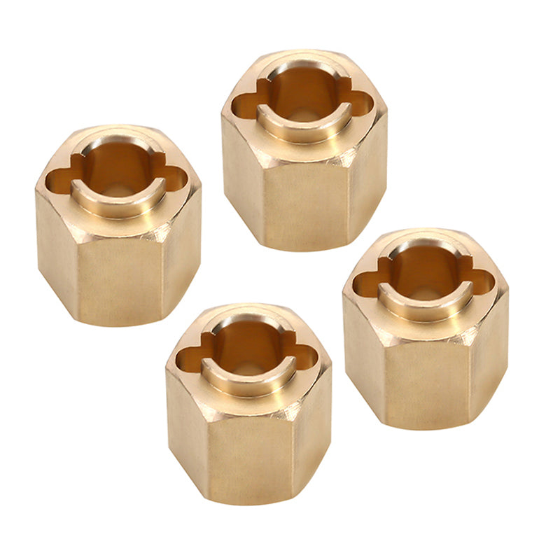 INJORA 4PCS 5/6/7/10mm Brass Wheel Hex Hub Extenders for 1/18 TRX4M (4M-02) 10 INJORA 4PCS 5/6/7/10mm Brass Wheel Hex Hub Extenders for 1/18 TRX4M (4M-02)