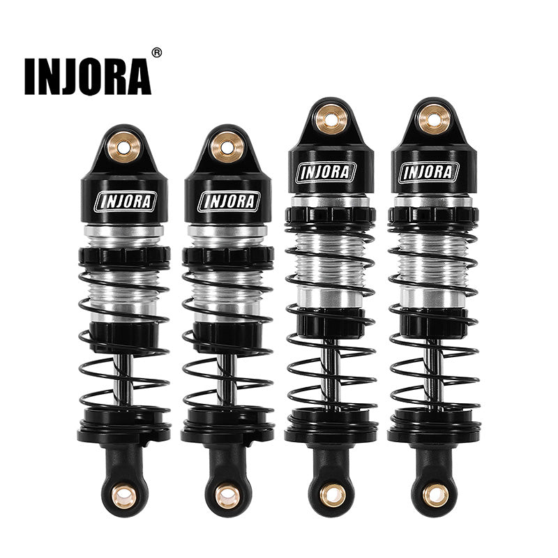 INJORA 4PCS Aluminum Oil Shocks for Losi Micro-B Micro-T