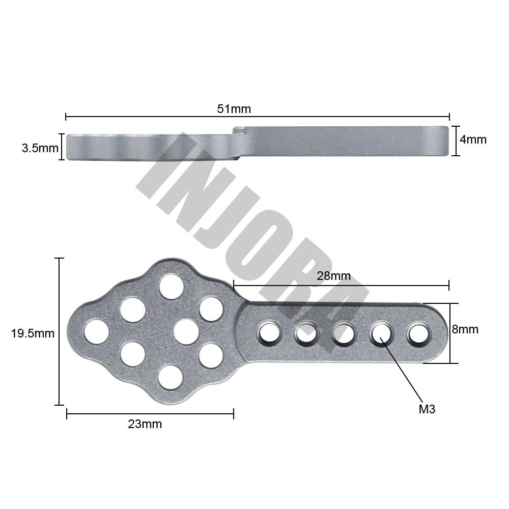 INJORA 4pcs CNC Metal Shock Absorber Mount Adjust Height Angle Stand for 1/10 RC Crawler 4 INJORA 4pcs CNC Metal Shock Absorber Mount Adjust Height Angle Stand for 1/10 RC Crawler