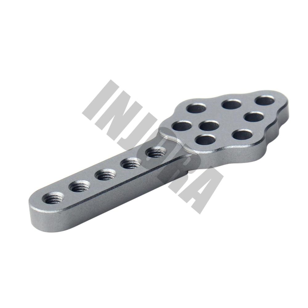 INJORA 4pcs CNC Metal Shock Absorber Mount Adjust Height Angle Stand for 1/10 RC Crawler 8 INJORA 4pcs CNC Metal Shock Absorber Mount Adjust Height Angle Stand for 1/10 RC Crawler